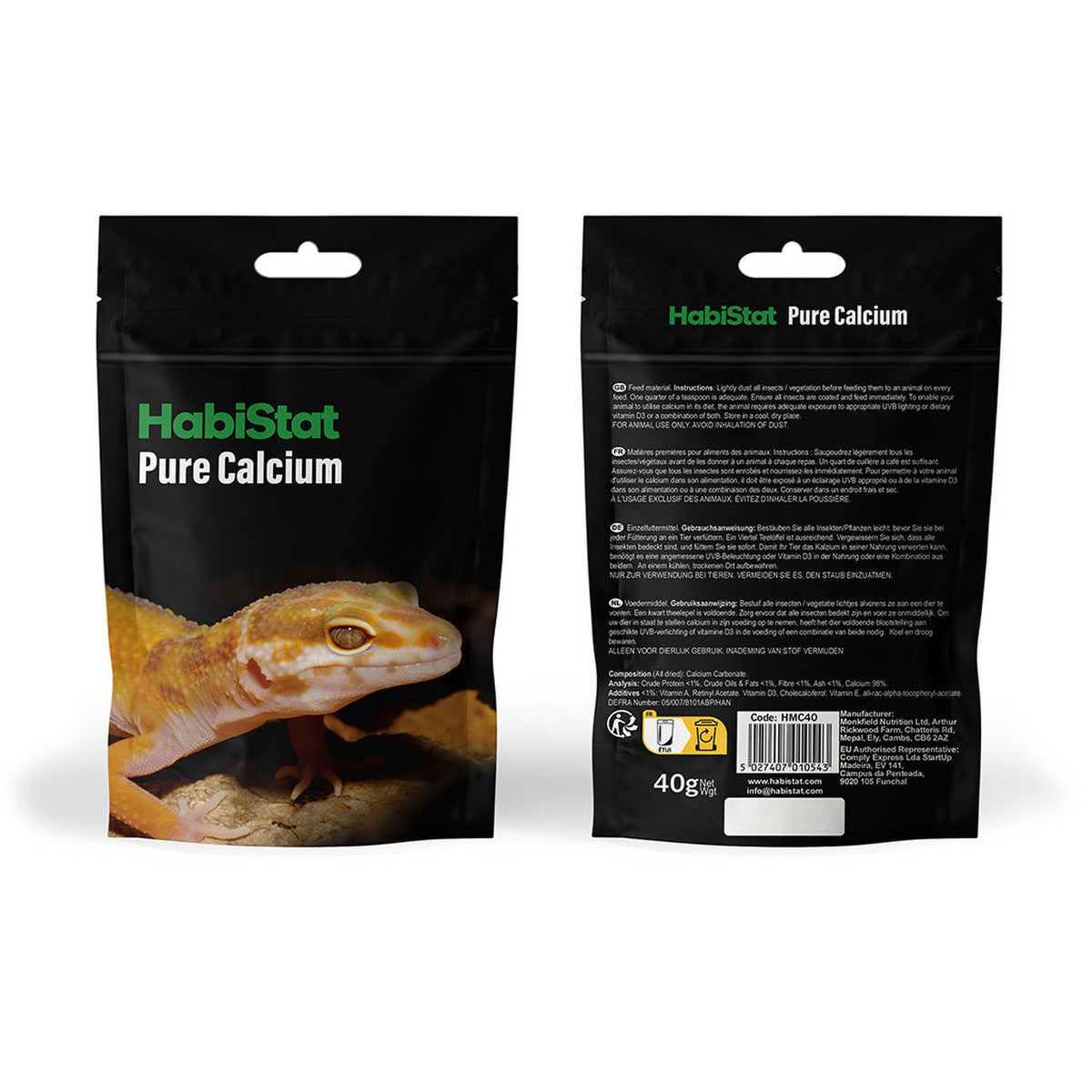 Habistat Medivet Pure Calcium for Aquariums UK