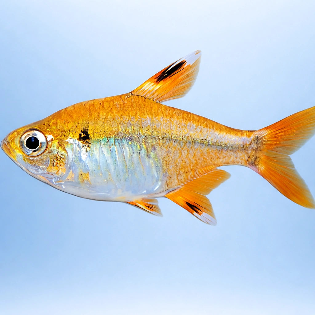 Albino Pristella — tropical fish for sale UK — AI side clean view