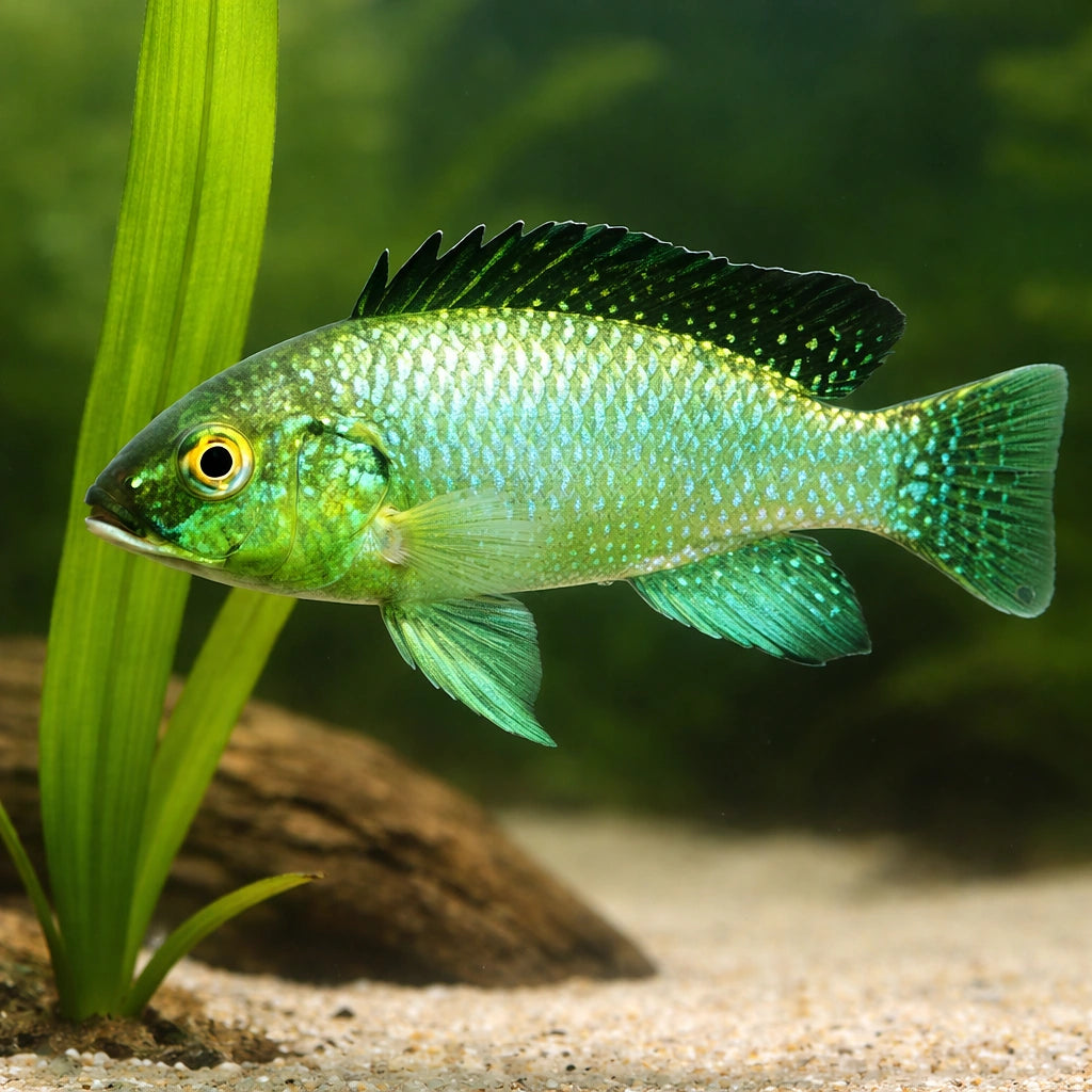 Alcolapia alcalicus 5 - — tropical fish for sale UK — AI scale plant view
