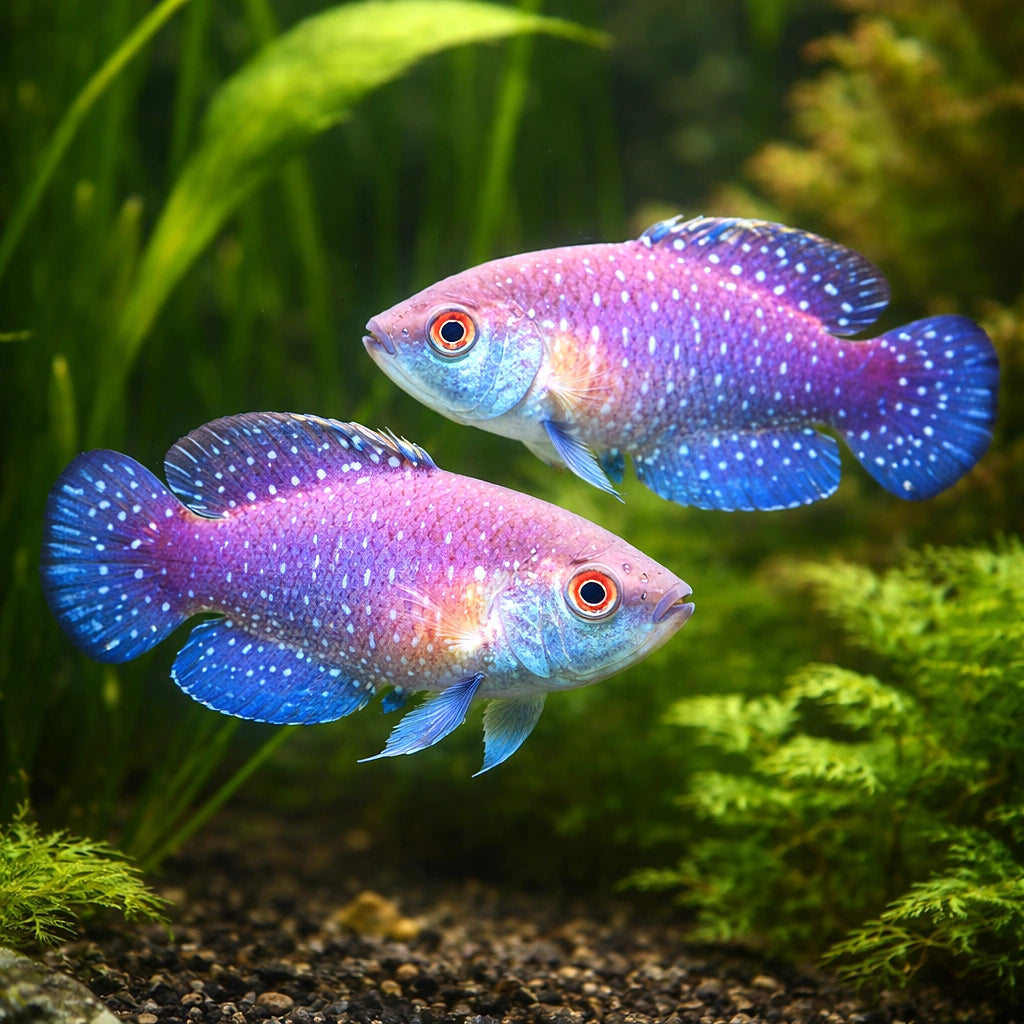 Alexandri — tropical fish for sale UK — AI pair planted view