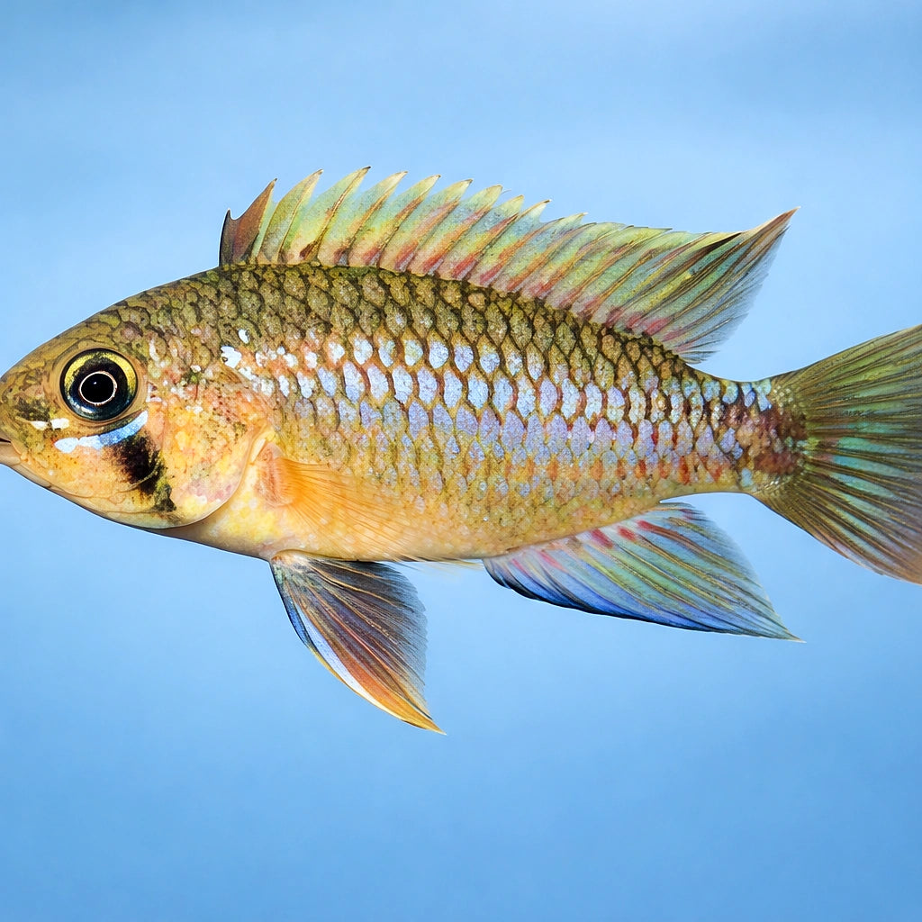Algodon Dwarf Cichlid — tropical fish for sale UK — AI side clean view