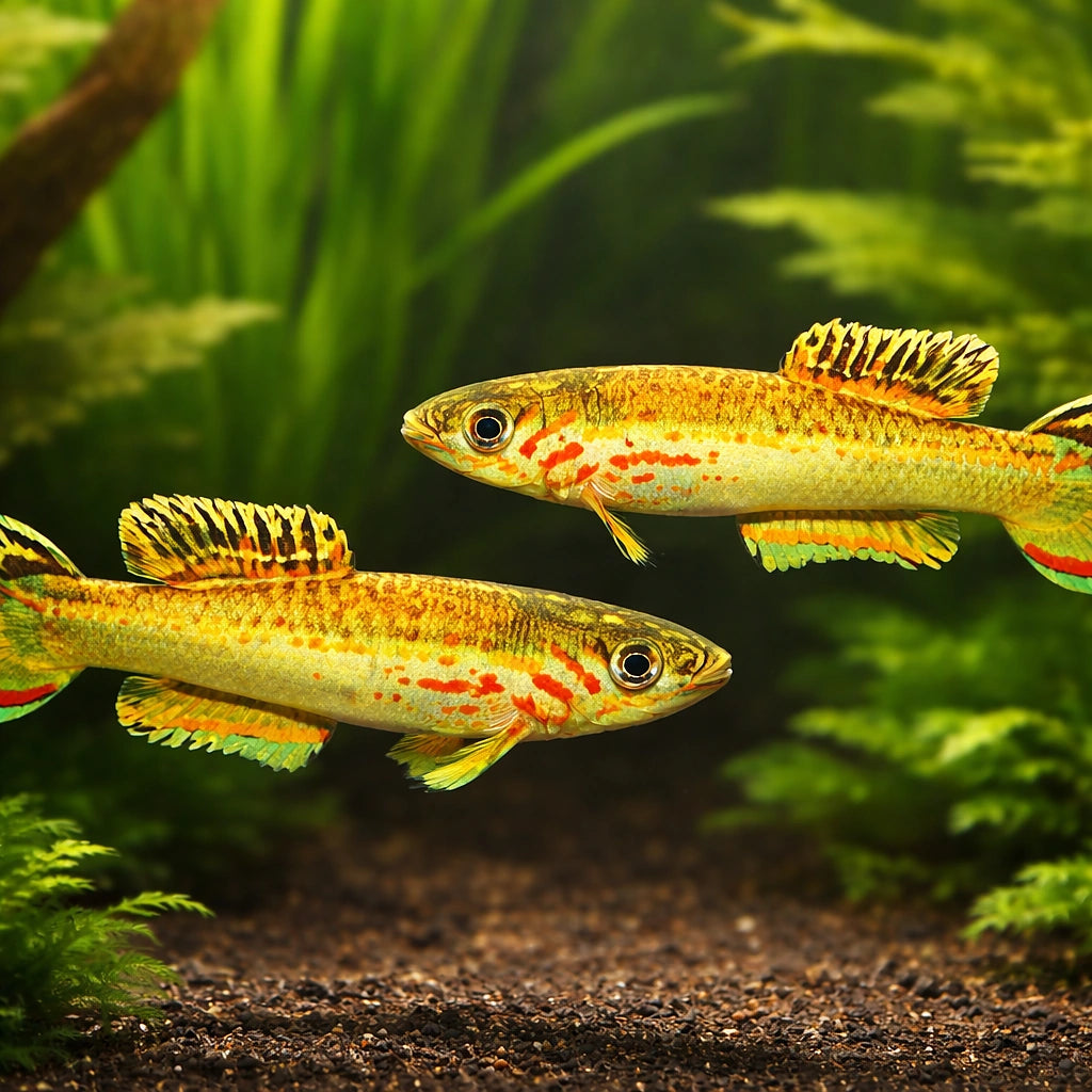 Amiet's Killie — tropical fish for sale UK — AI pair planted view