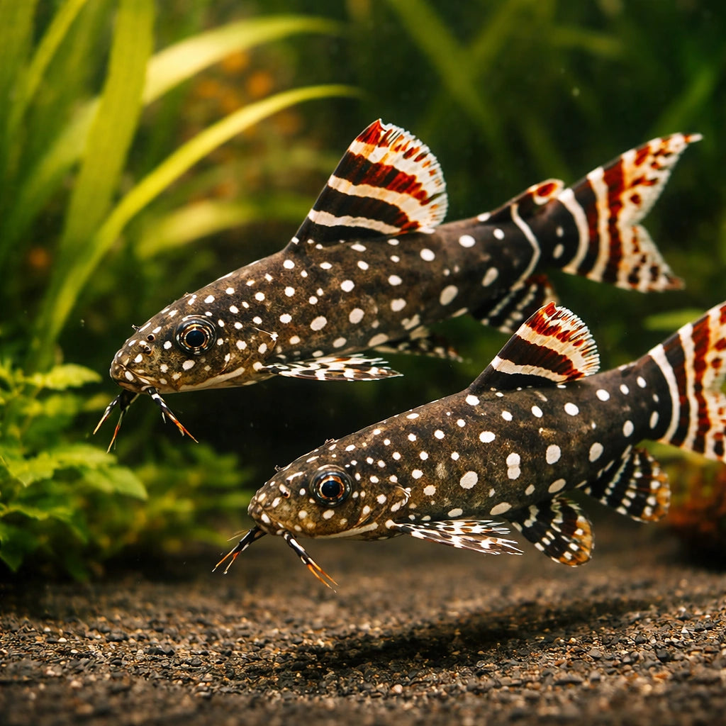 Angel squeaker — tropical fish for sale UK — AI pair planted view
