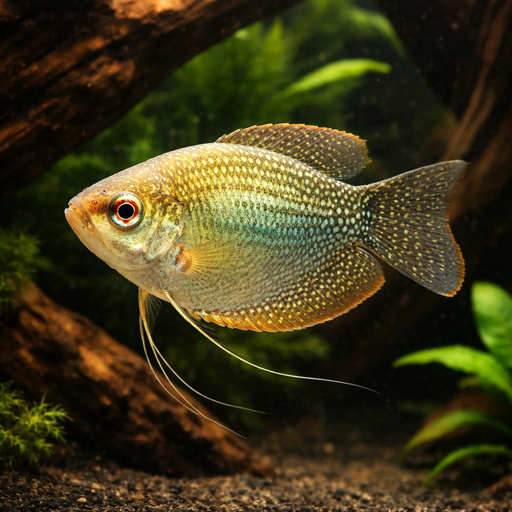 Anodonta freshwater shell — tropical fish for sale UK — AI hero driftwood view