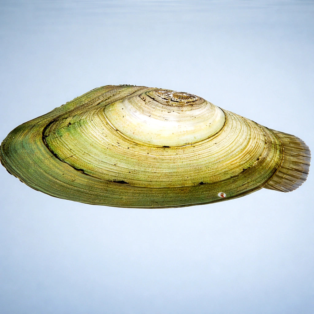 Anodonta freshwater shell — tropical fish for sale UK — AI side clean view