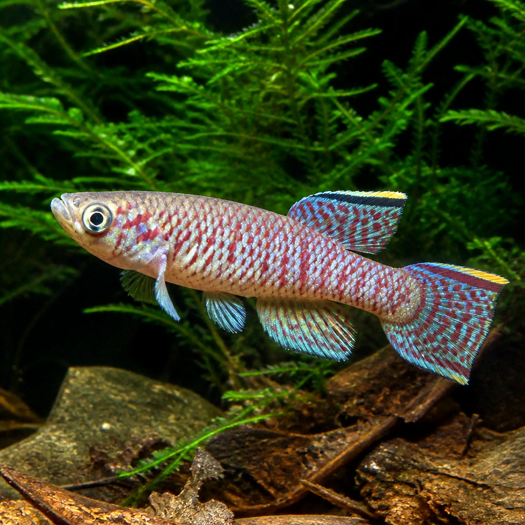Gardner's Lyretail Killifish - UK — tropical fish for sale UK — AI natural aquarium view