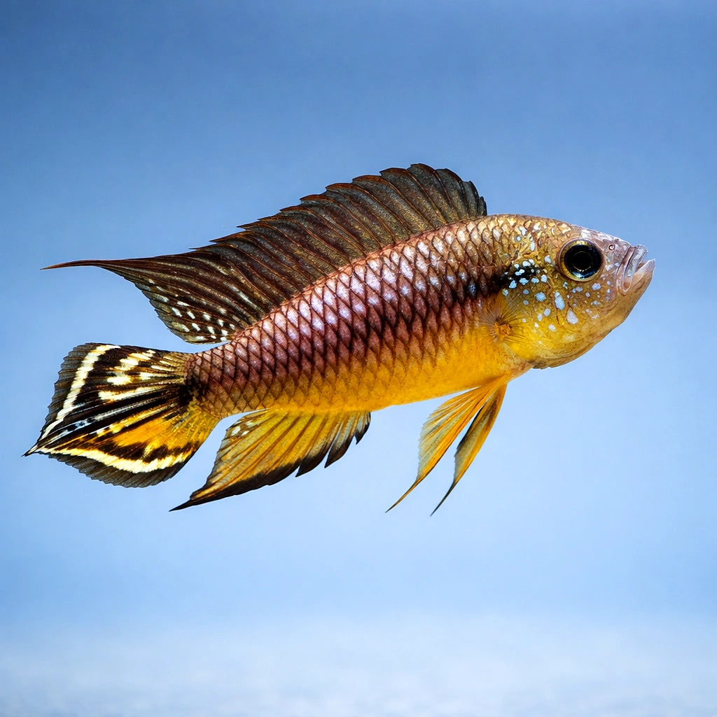 Apisto Agassizii — Dwarf Cichlid for sale UK — AI side clean view