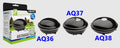 Aquael OxyBoost Plus 100 l/h aquarium air pump in black