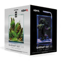 Aquael Shrimp Set SMART D&N 10L white nano aquarium set with smart lighting