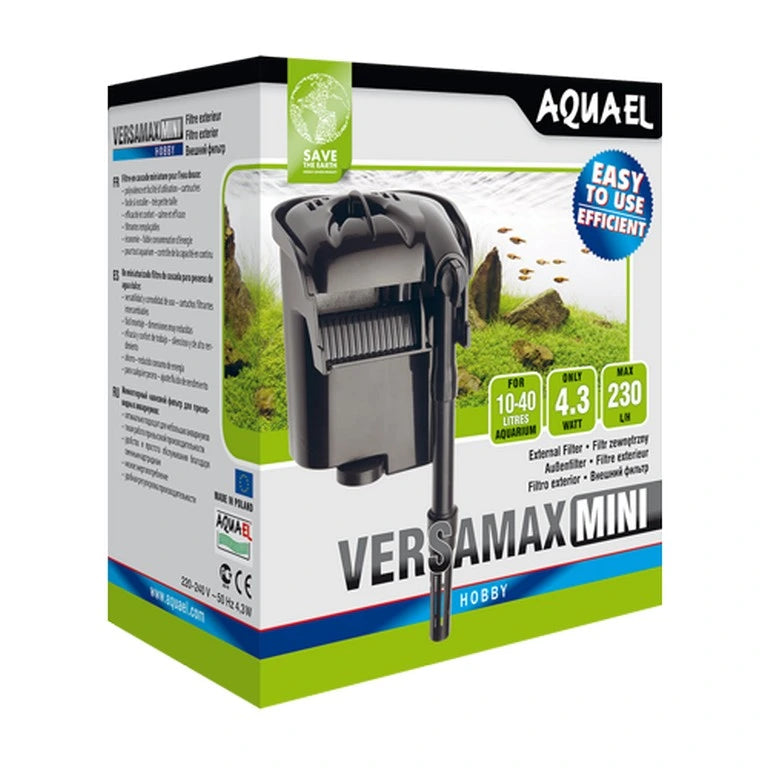 Aquael Versamax Filter FZN Mini compact hang-on-back aquarium filter