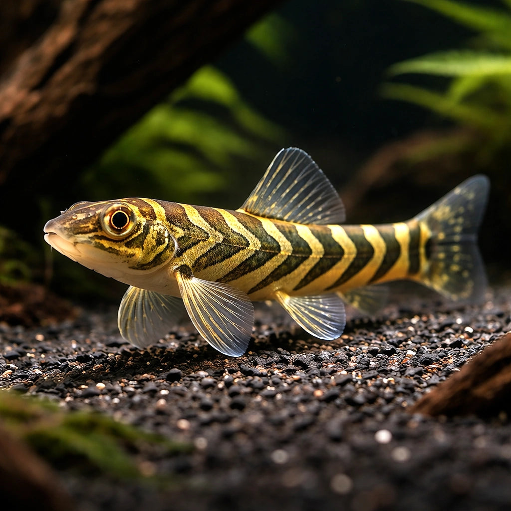 Zebra Loach (Nemacheilus triangularis) - UK (Mesonoemacheilus triangularis) — Add the striking Zebra Loach to your community…