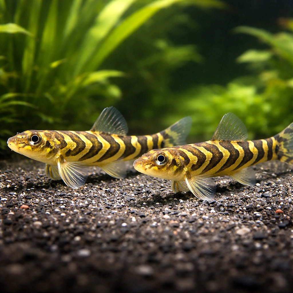 Zebra Loach (Nemacheilus triangularis) - UK (Mesonoemacheilus triangularis) — Add the striking Zebra Loach to your community…