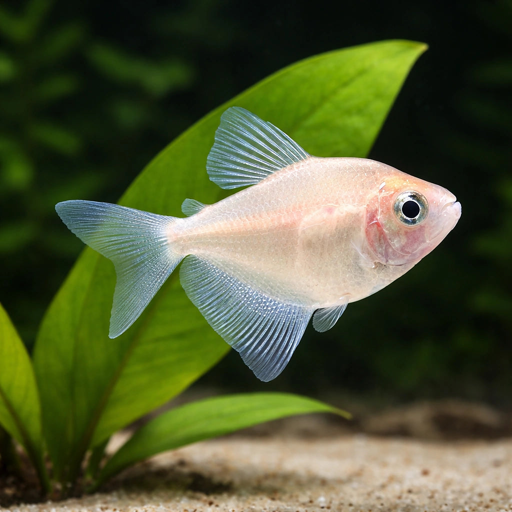 Gold Widow Tetras - Gymnocorymbus Ternetzi «Gold» - South American Tetras, Stunning Tropical Fish That Thrive in Peaceful…