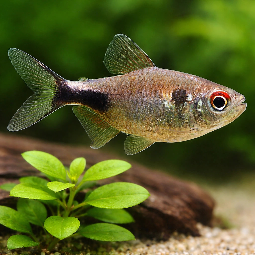 Pretty Tetras - Hemigrammus Pulcher - Garnet Tetra - South American Tetras, Stunning Tropical Schooling Fish for Peaceful…