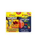 Tropical Duopack Supervit 12g + Esklarin 10ml — Handy Tropical duopack with Supervit fish food and Esklarin water treatment