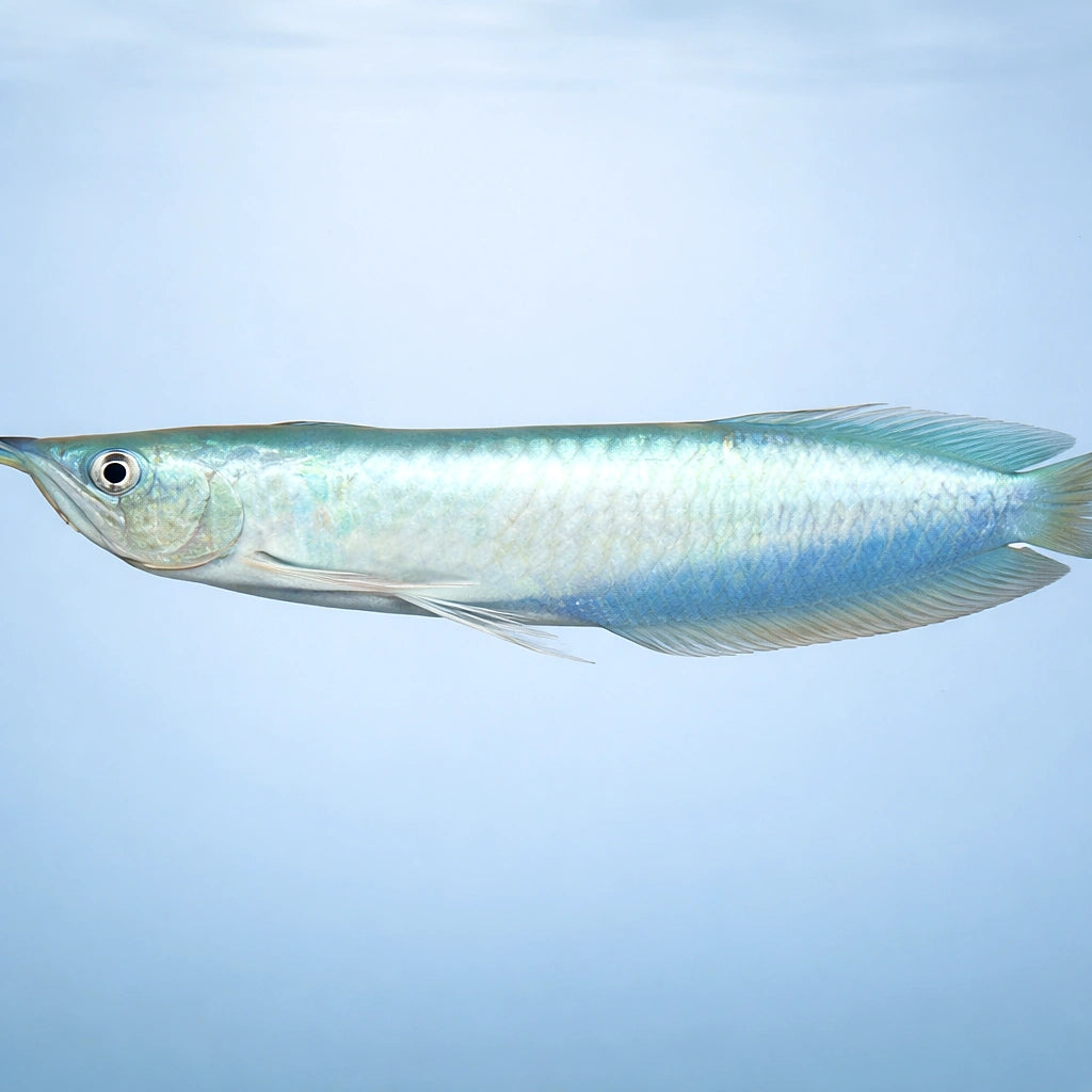 Arawana blue — tropical fish for sale UK — AI side clean view