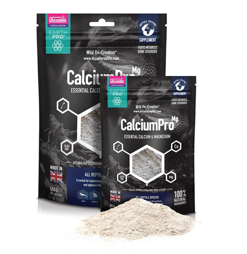 Arcadia Earth Pro CalciumPro-Mg 80 g mineral supplement tub