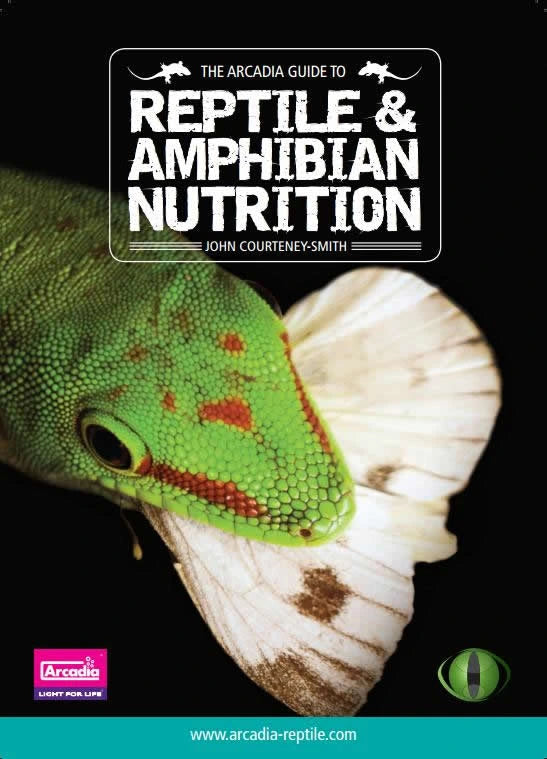 Arcadia Guide to Reptile Nutrition 1 pc printed reptile care guide