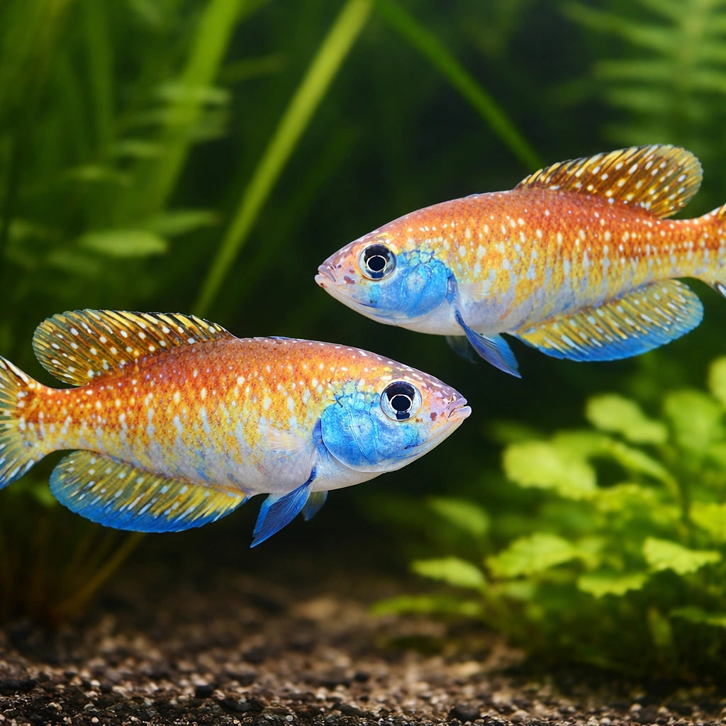 Argentine Pearl — tropical fish for sale UK — AI pair planted view