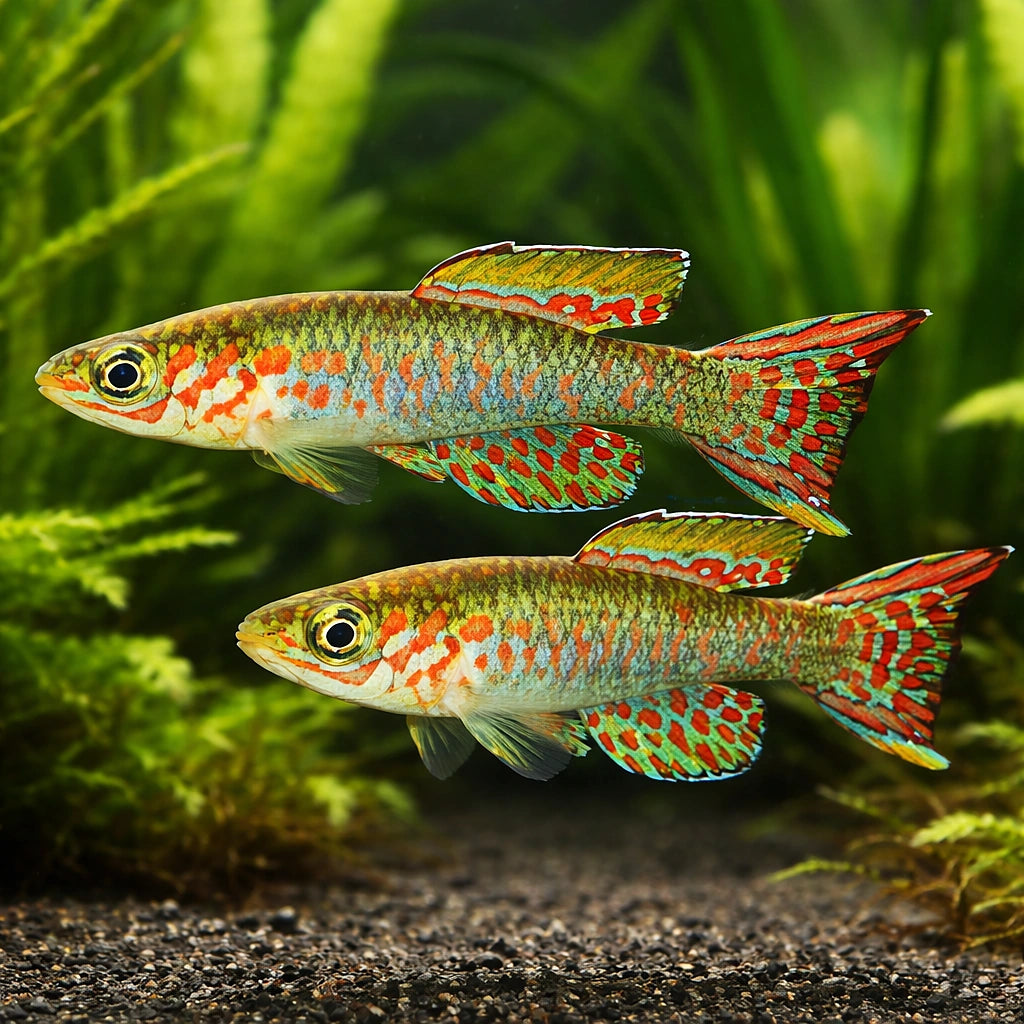 Arnold's Killie — tropical fish for sale UK — AI pair planted view