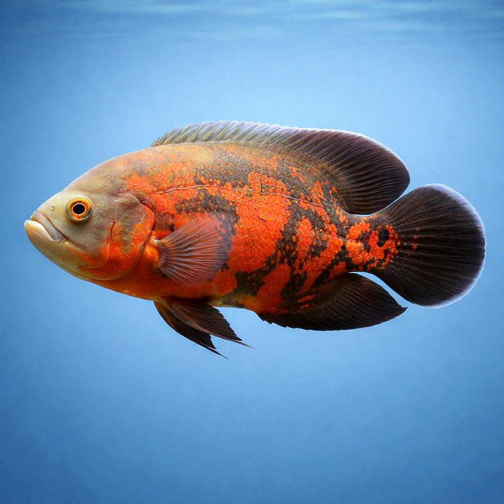 Astronotus ocellatus — South American Cichlids for sale UK — AI side clean view
