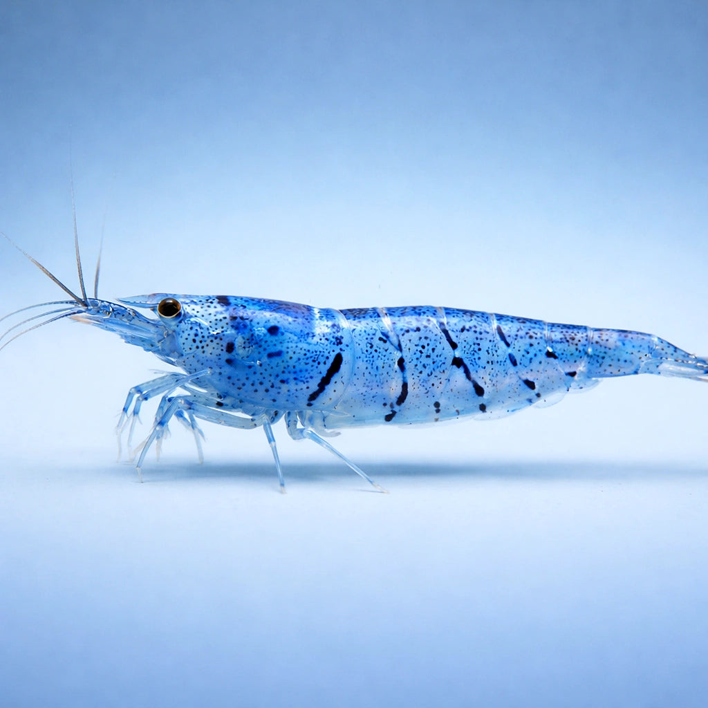 Aura Blue — Shrimp for sale UK — AI side clean view