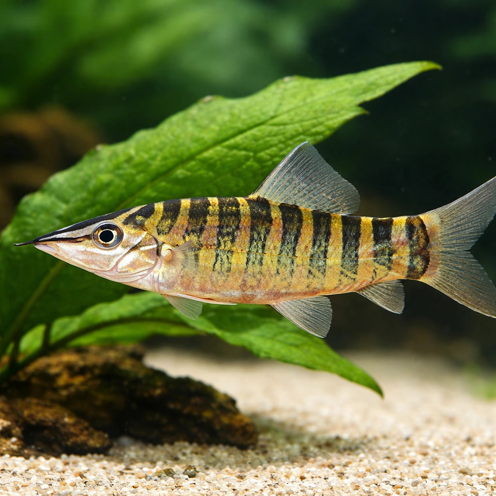 Banded Loach — tropical fish for sale UK — AI scale plant view