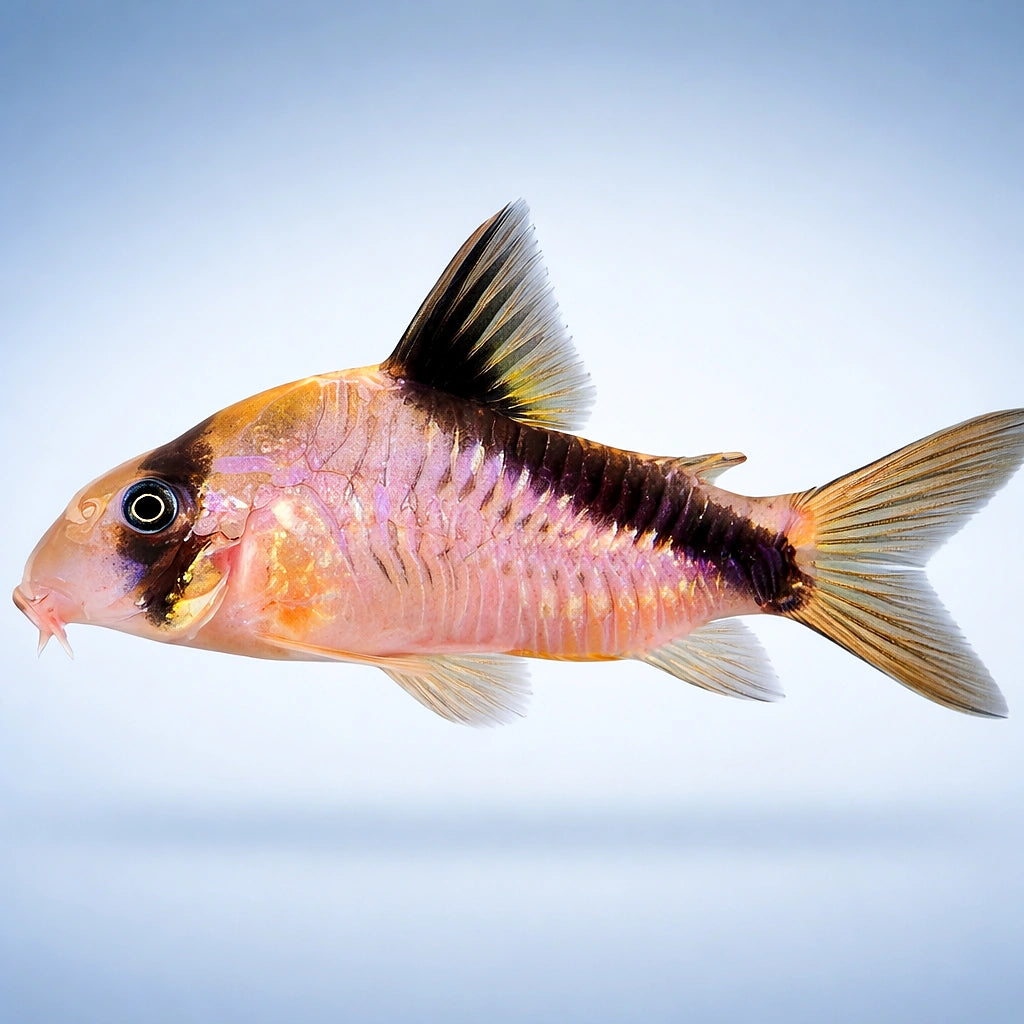 Bandit Corydoras — tropical fish for sale UK — AI side clean view