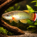 Bar-Tailed Rivulus — tropical fish for sale UK — AI hero driftwood view