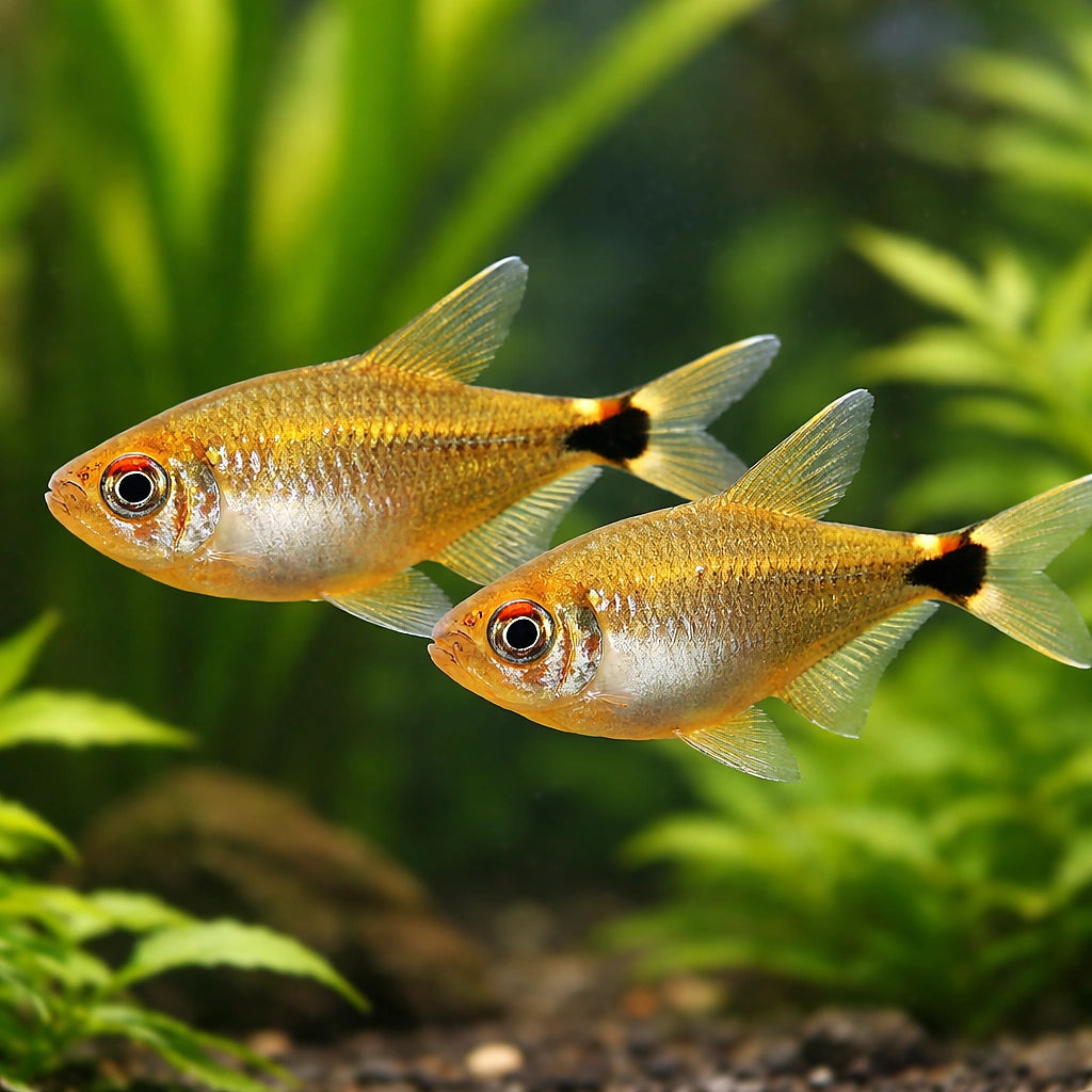 Beacon Fish — tropical fish for sale UK — AI pair planted view