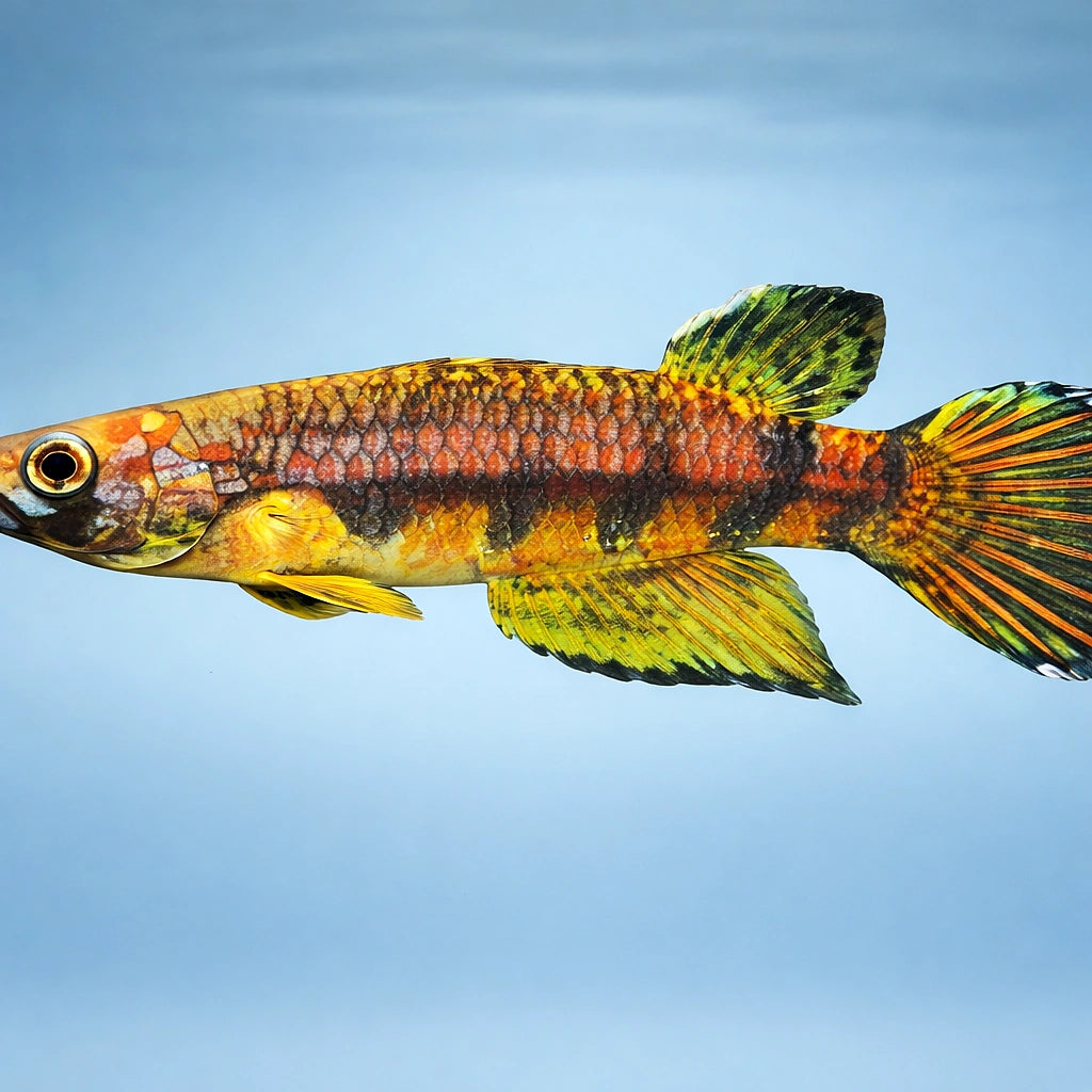 Berkenkamp's Epiplatys — tropical fish for sale UK — AI side clean view