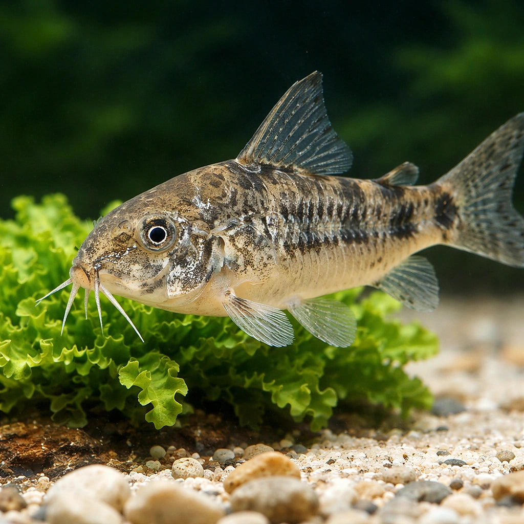 best algae eating fish — Catfish cory pleco for sale UK — AI scale plant view