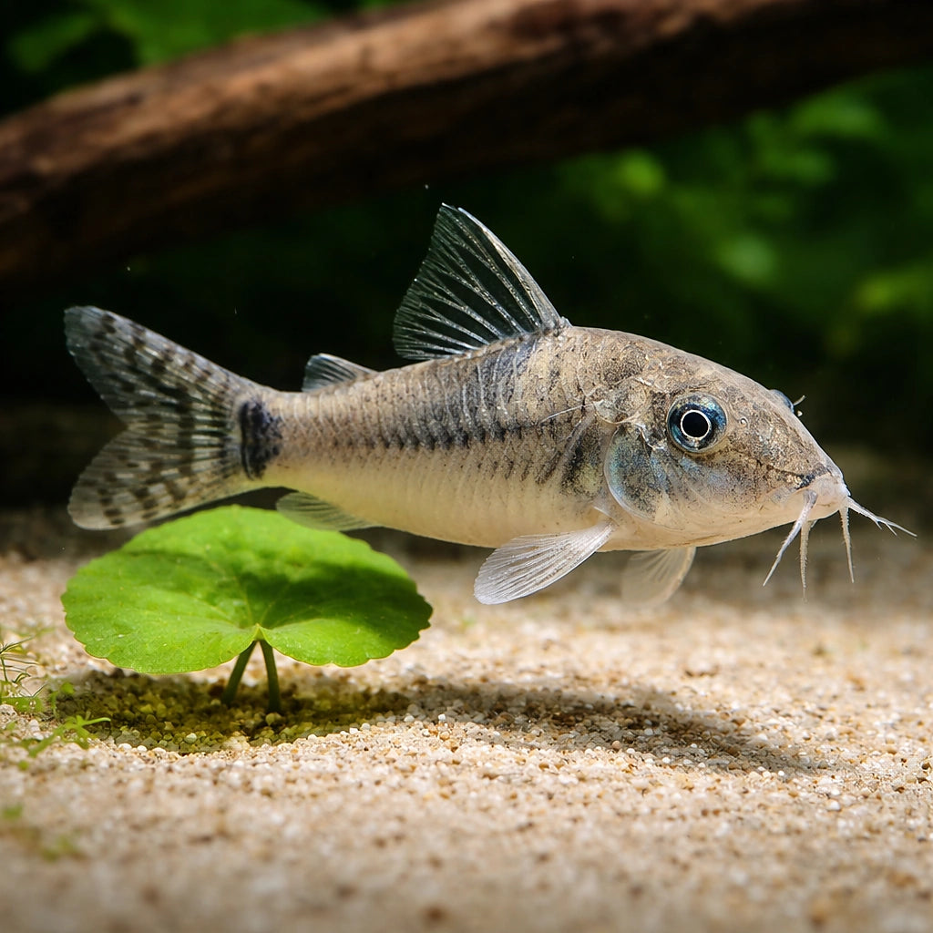 best algae eating fish — Catfish cory pleco for sale UK — AI scale plant view