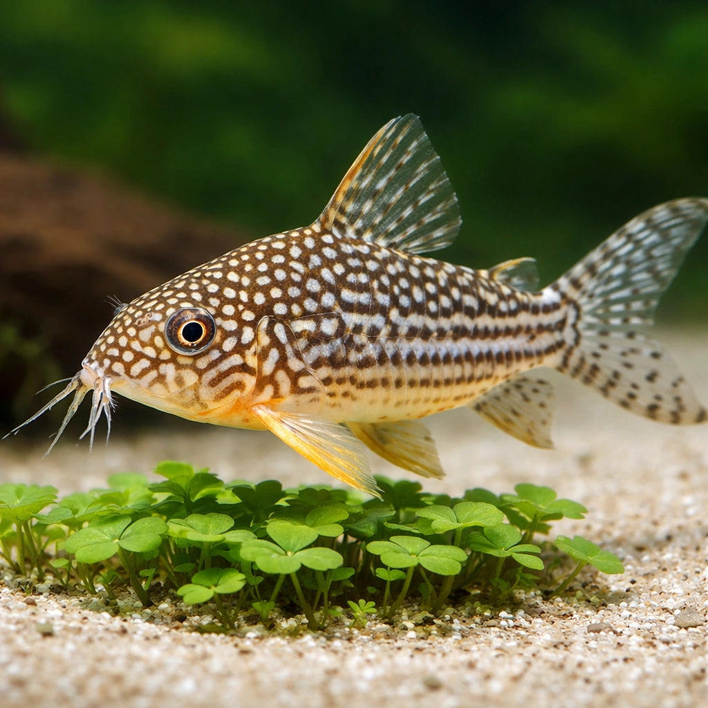 best algae eating fish — Catfish cory pleco for sale UK — AI scale plant view