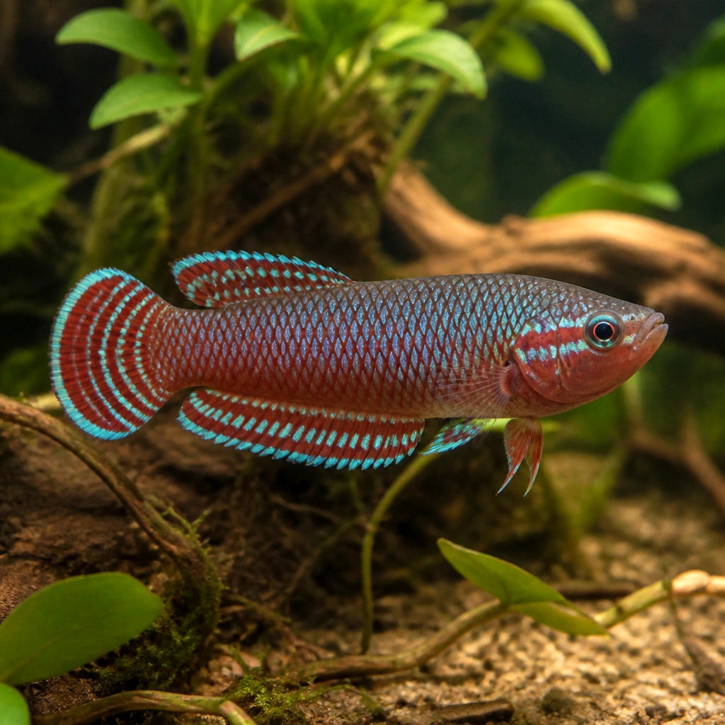 Betta coccina - Betta Fish for Sale UK — tropical fish for sale UK — AI natural aquarium view