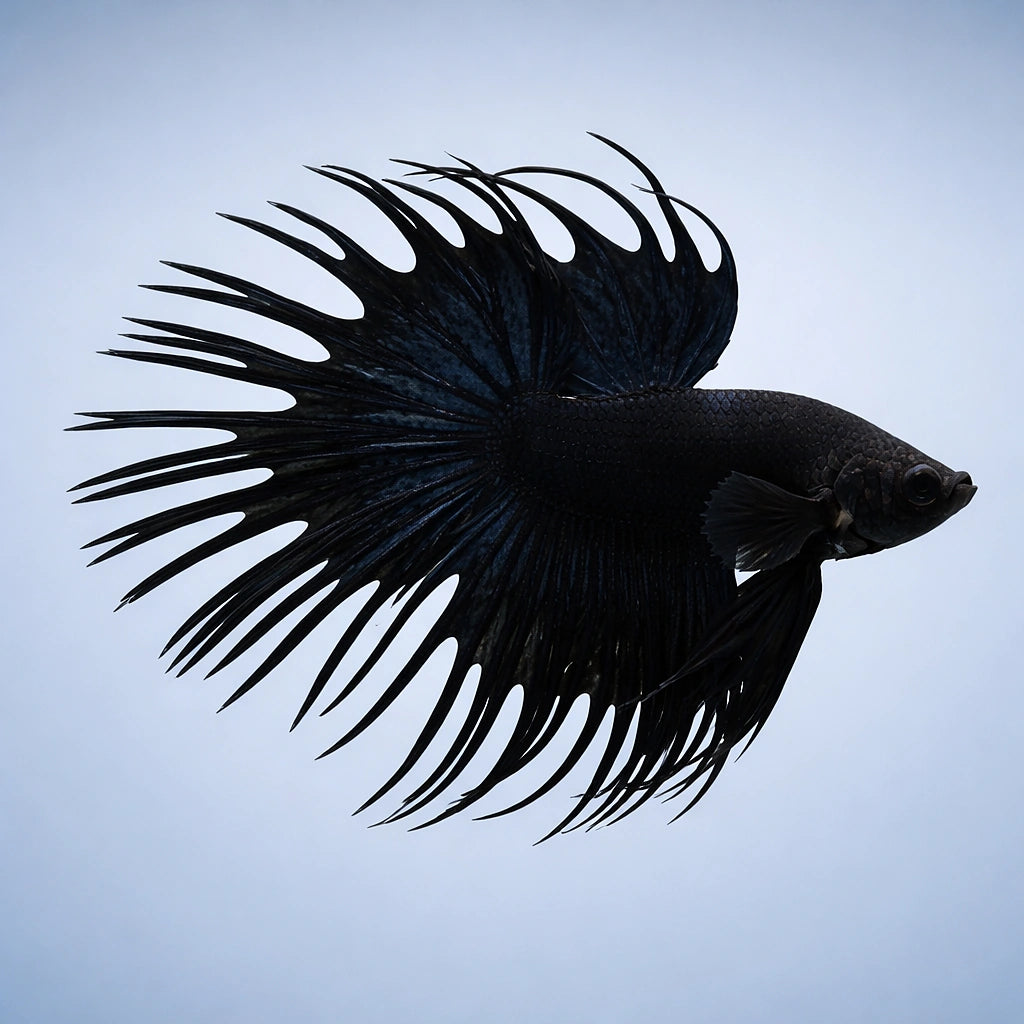 betta fish temperature — Betta Fighter fish for sale UK — AI side clean view