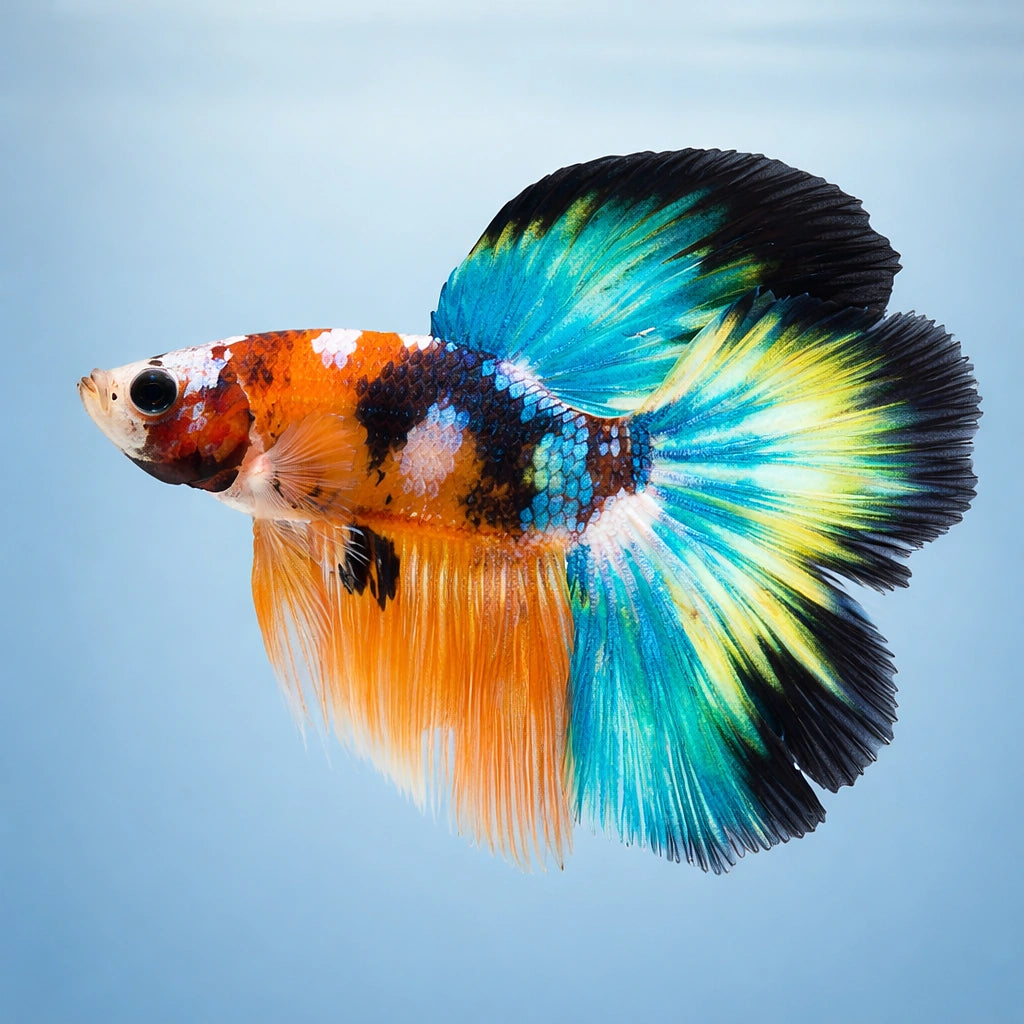 betta fish temperature — Betta Fighter fish for sale UK — AI side clean view