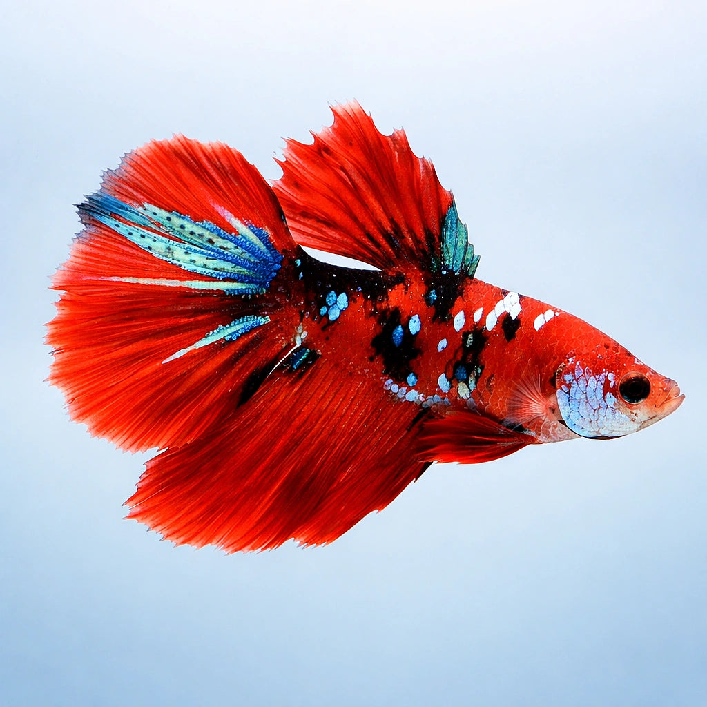 betta fish temperature — Betta Fighter fish for sale UK — AI side clean view