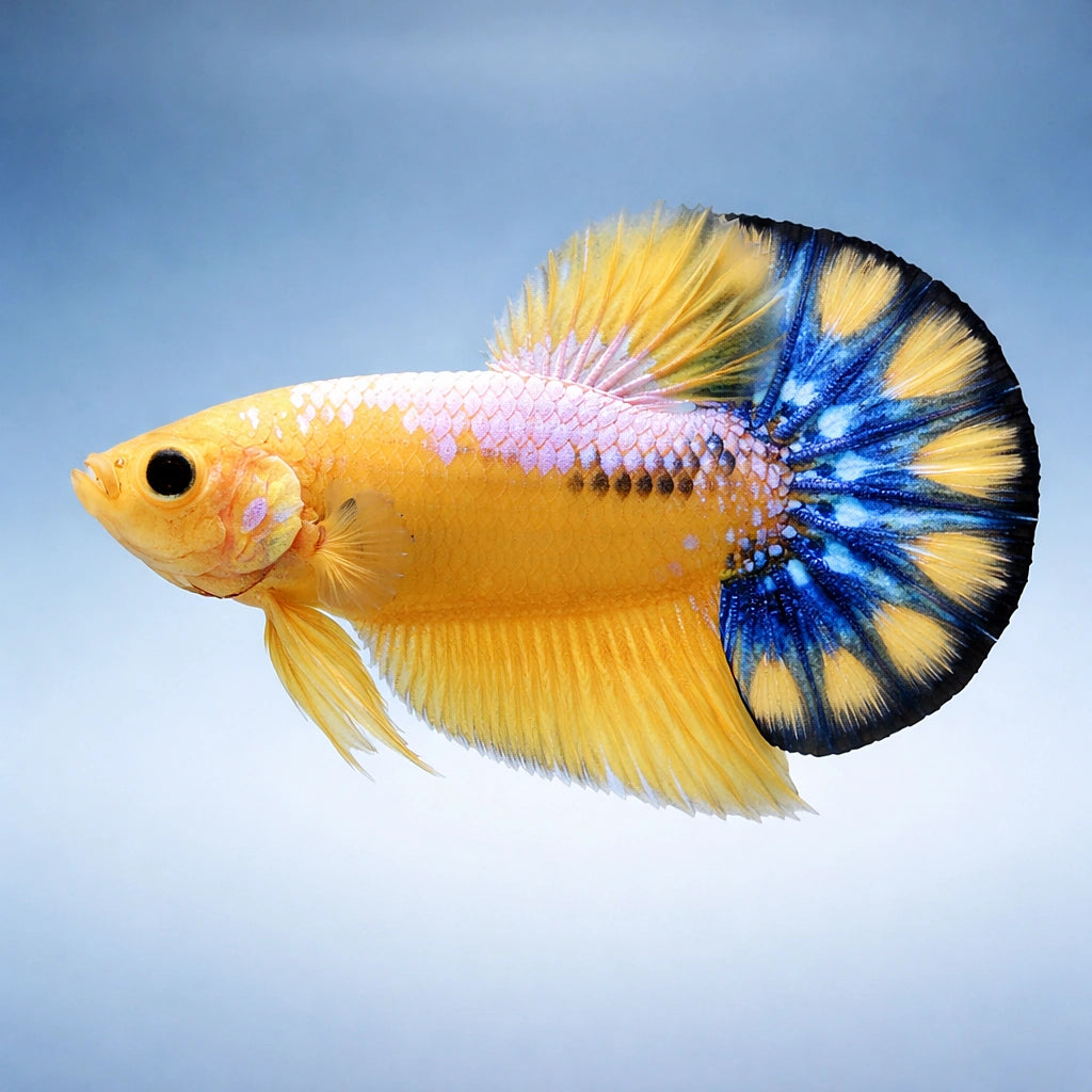 betta fish temperature — Betta Fighter fish for sale UK — AI side clean view