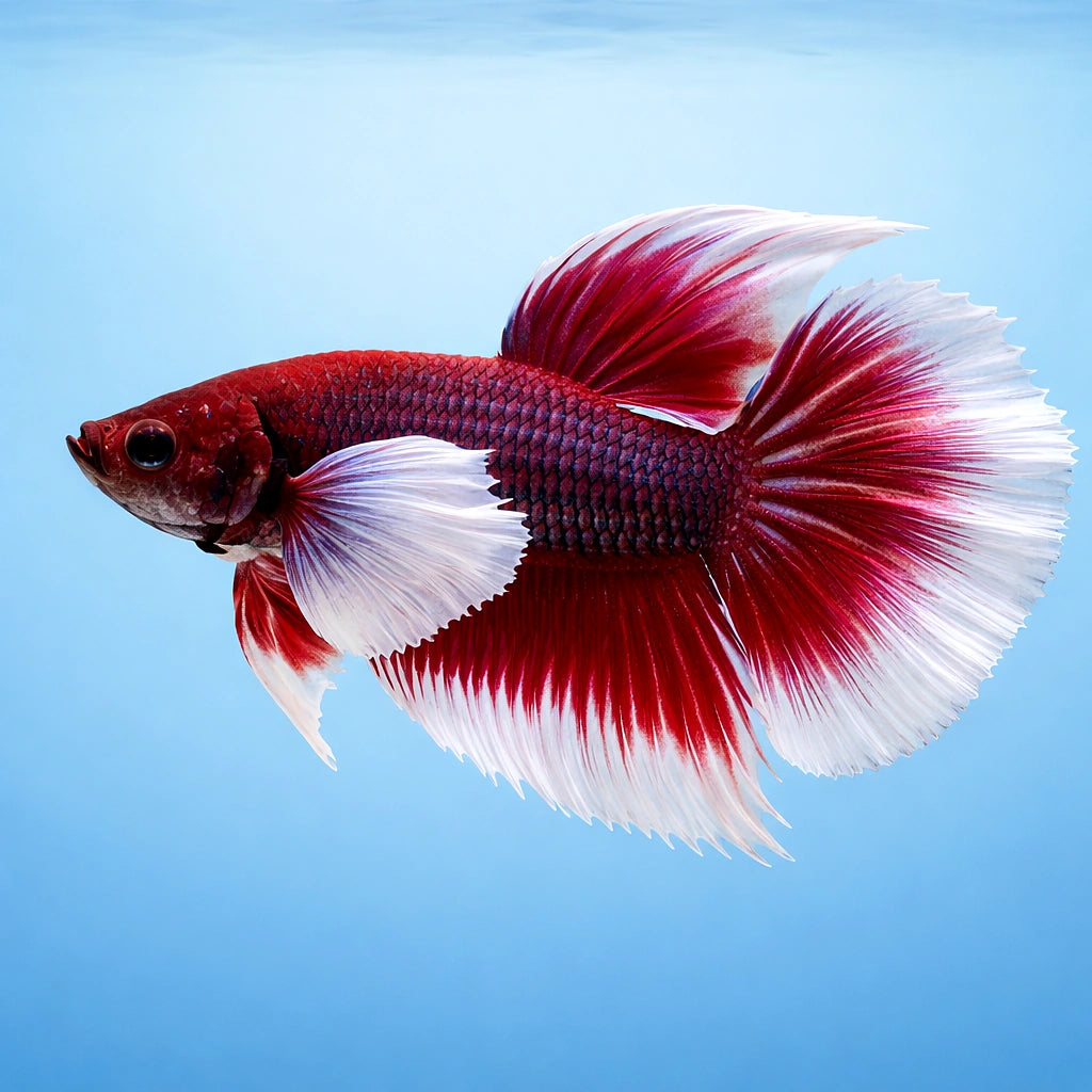 betta fish temperature — Betta Fighter fish for sale UK — AI side clean view