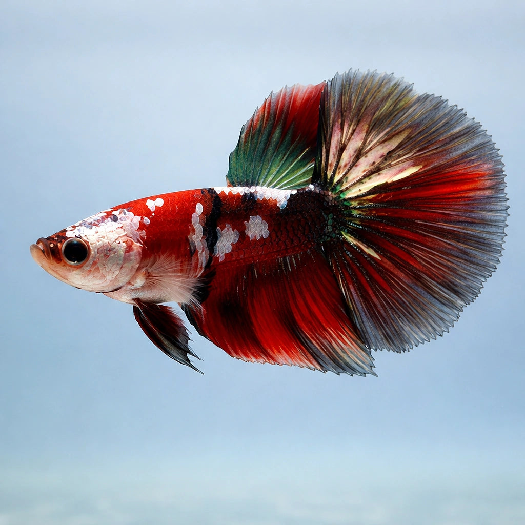 betta fish temperature — Betta Fighter fish for sale UK — AI side clean view