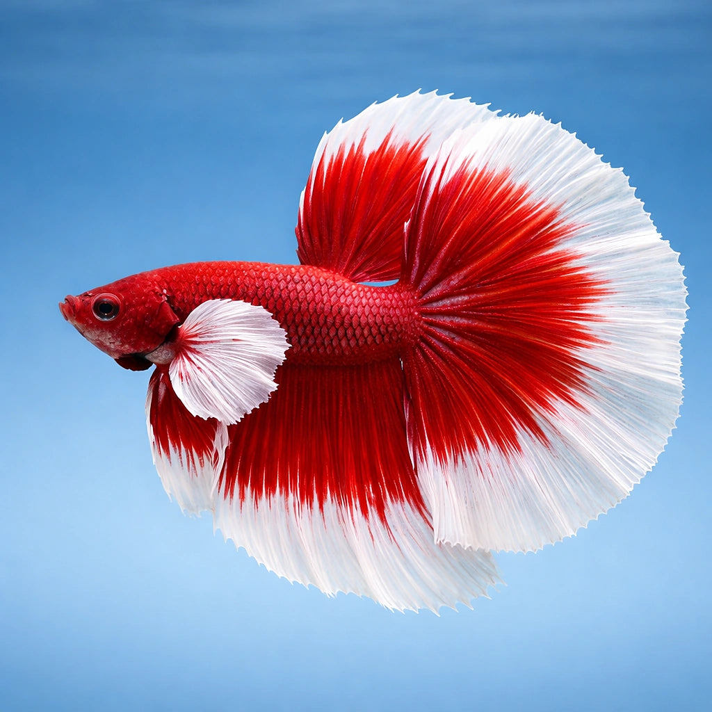 betta fish temperature — Betta Fighter fish for sale UK — AI side clean view