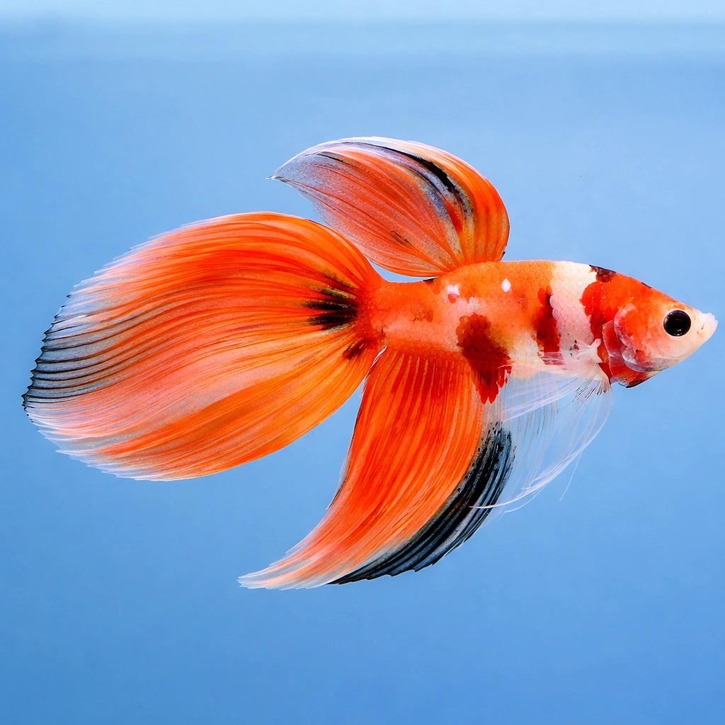 betta fish temperature — Betta Fighter fish for sale UK — AI side clean view