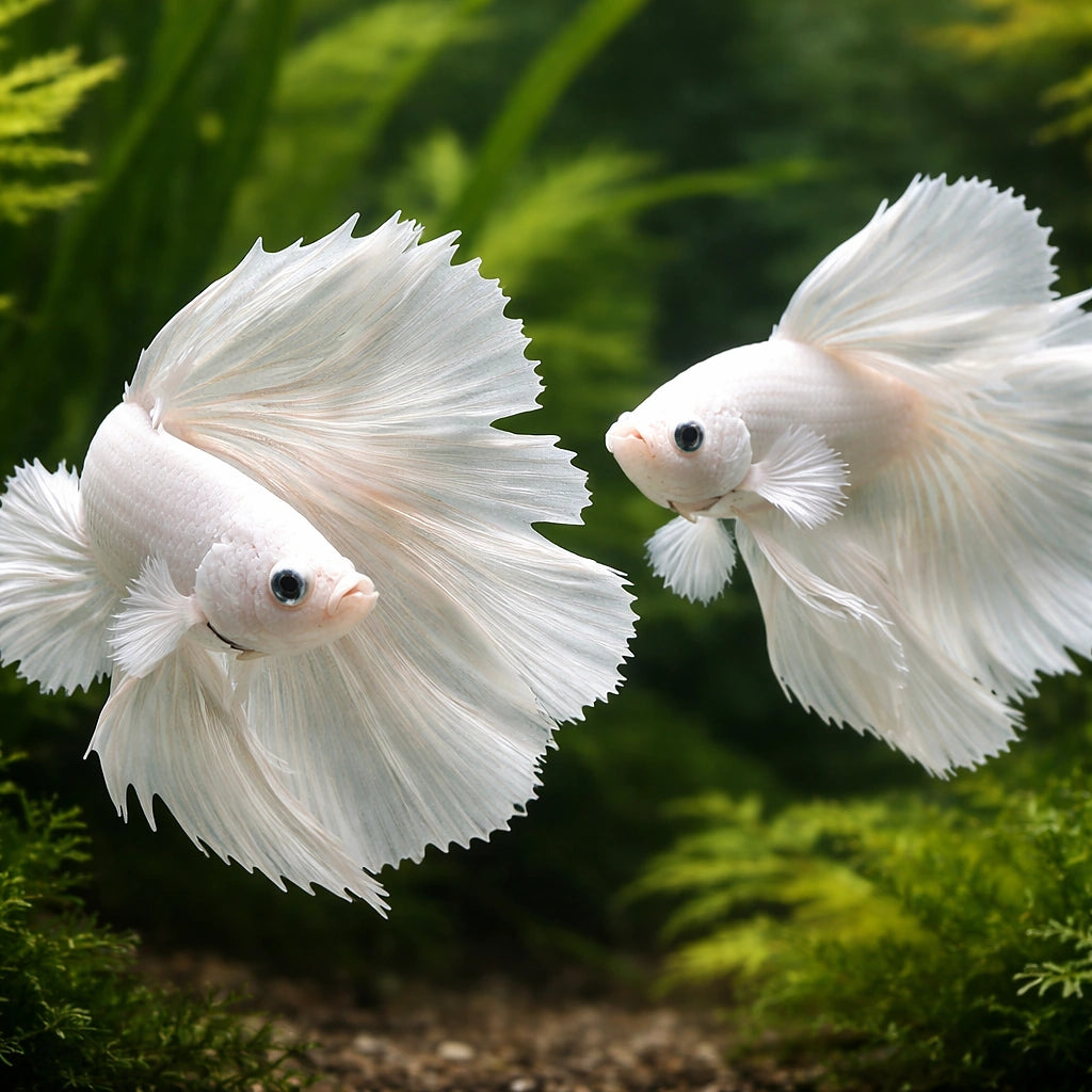 betta fish temperature — Betta Fighter fish for sale UK — AI pair planted view