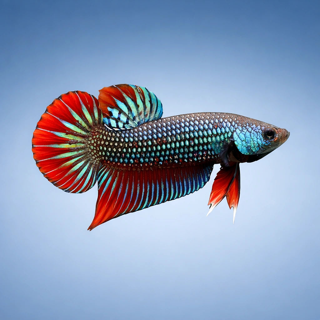 betta fish UK — Betta Fighter fish for sale UK — AI side clean view