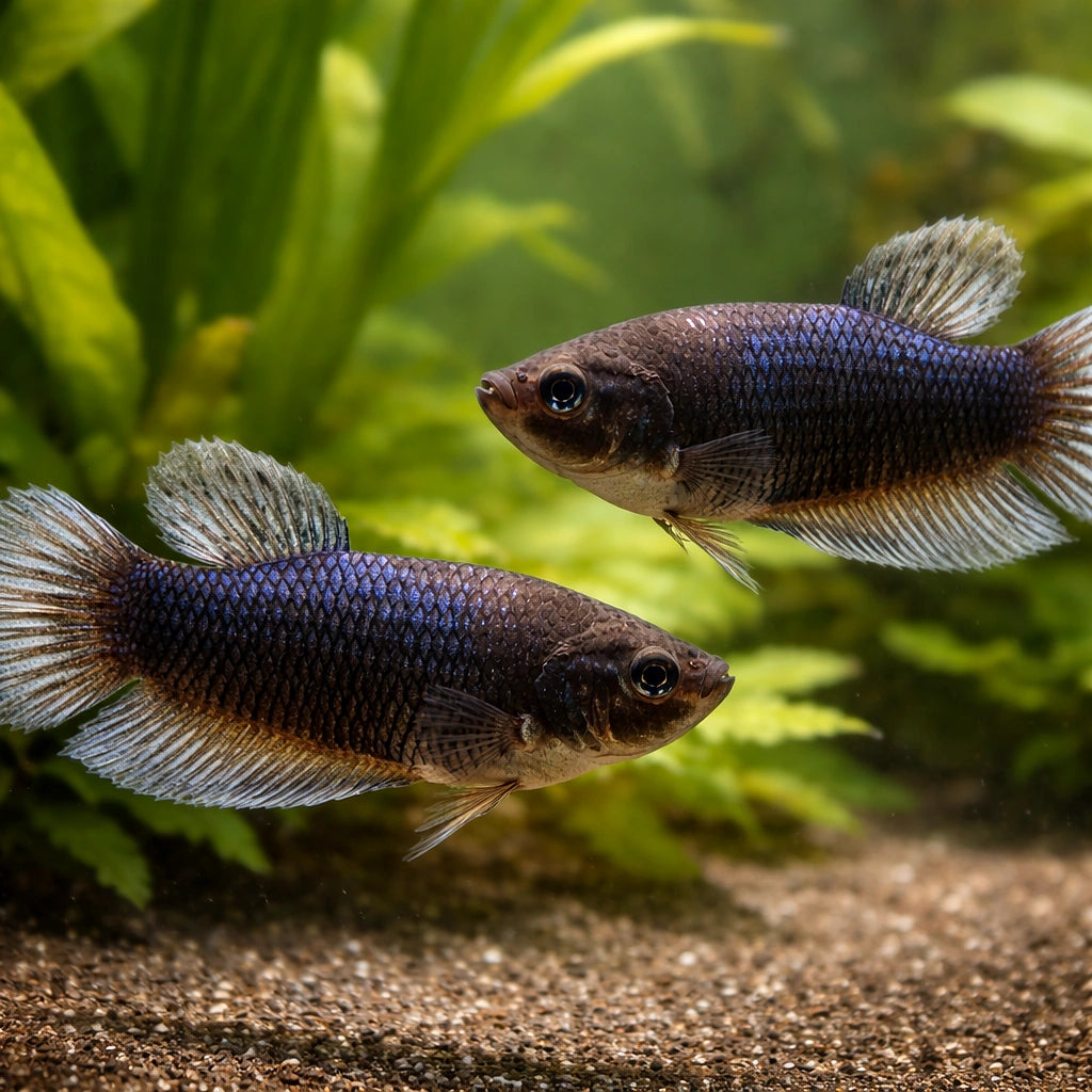 Betta spl. female giant A grade — tropical fish for sale UK — AI pair planted view
