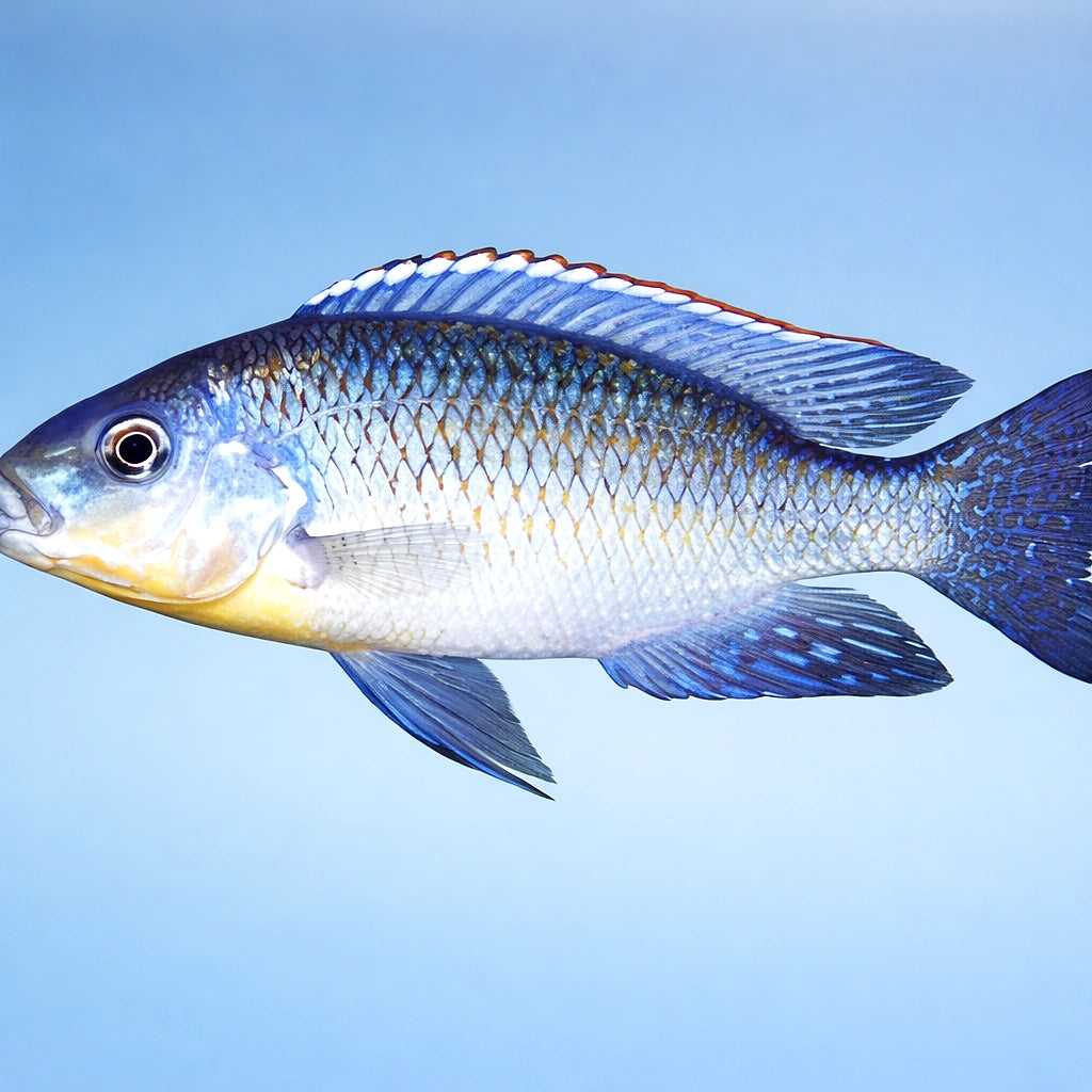 Big-Lipped Cichlid — tropical fish for sale UK — AI side clean view
