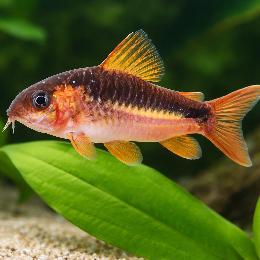 Black Banded Catfish, Zygat — tropical fish for sale UK — AI scale plant view