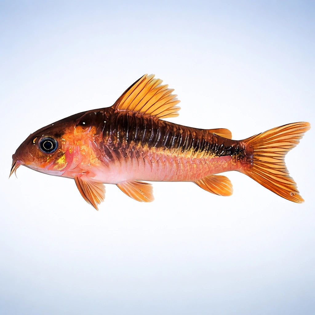 Black Banded Catfish, Zygat — tropical fish for sale UK — AI side clean view
