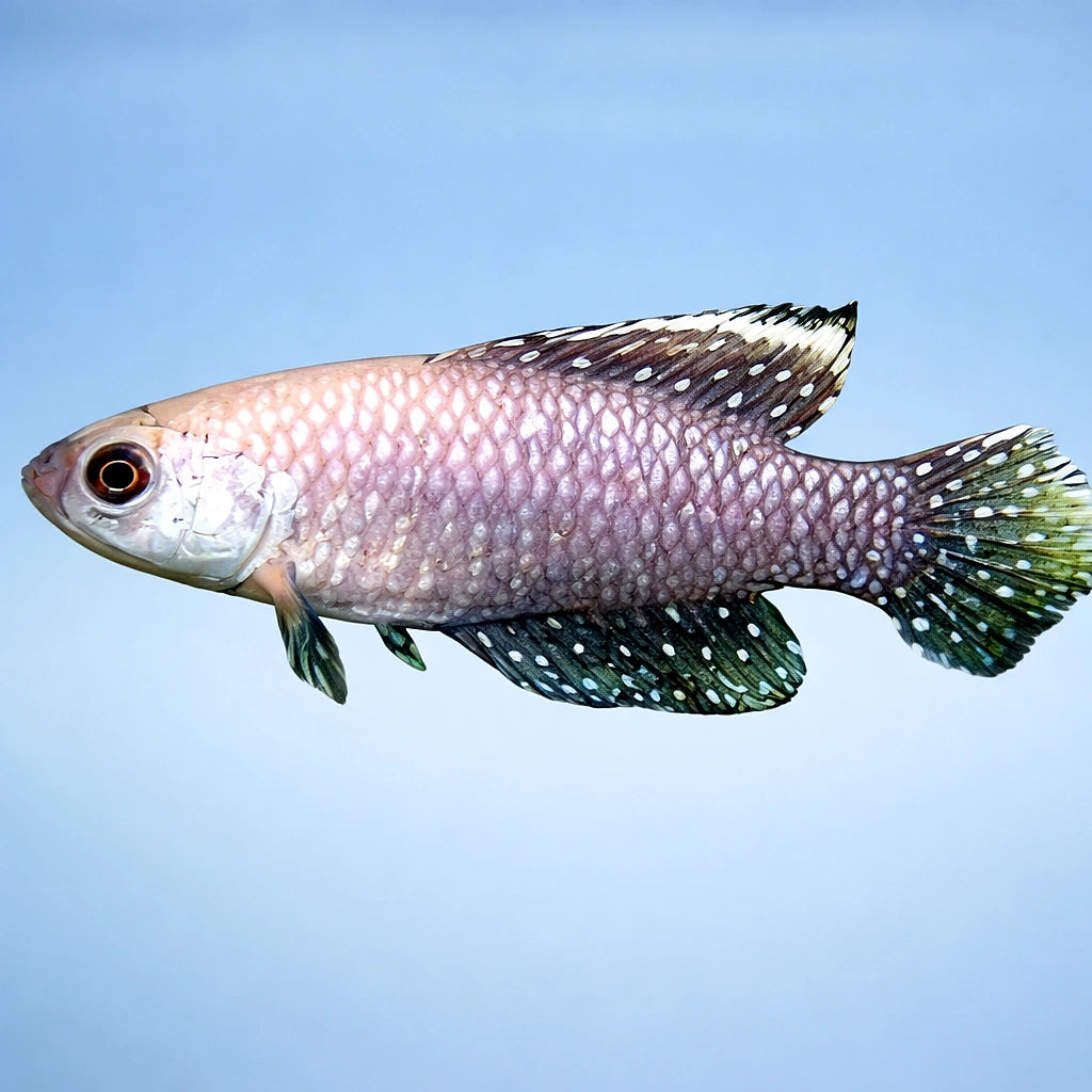Black Pearlfish — tropical fish for sale UK — AI side clean view